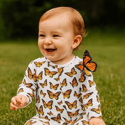 The Great Migration Zipper Footie