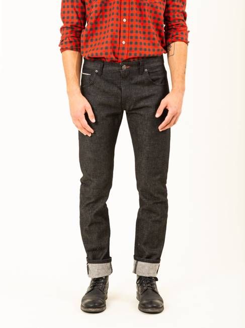 MARTY SELVEDGE BLACK