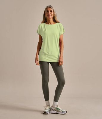 Short Sleeve Air Bamboo Flow Top