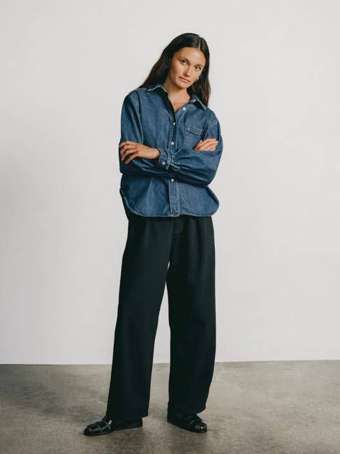 Field Pant, Tencel Bull Denim, Ink Black