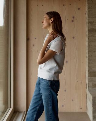 The Tank SWEATSHIRT - Ice Grey//Archive Sale