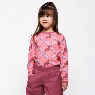 Elstar long-sleeved top with sea lions