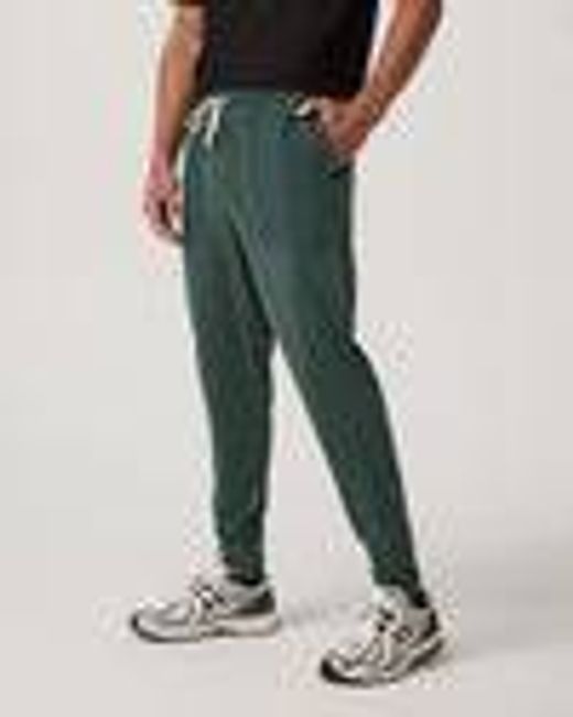 Men's Sunday Mixed Media Jogger 28" | Agate Green Heather | Vuori