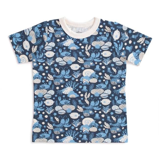 Short-Sleeve Tee - Ocean Life Navy