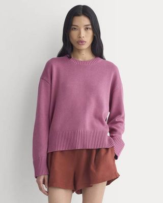 The Boxy Sweater in Everyday Cotton | Heather Rose