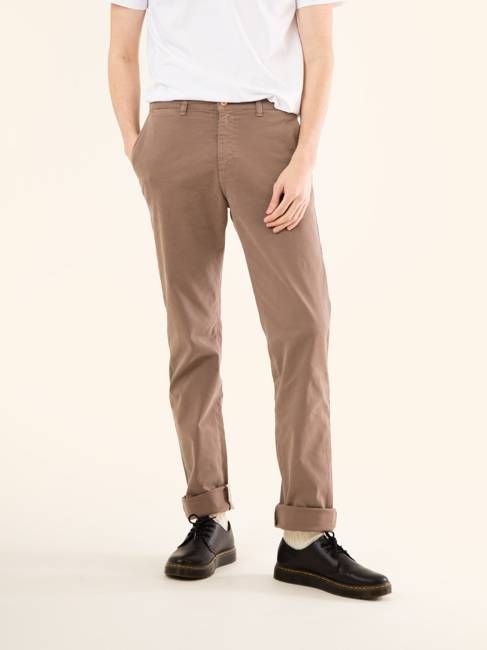 MEN'S CHINESE PANTS BERRY OLD BEIGE