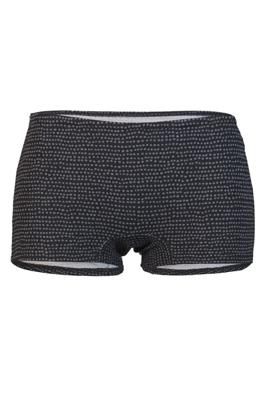 Bio-Panty Erna Muster Dots schwarz -