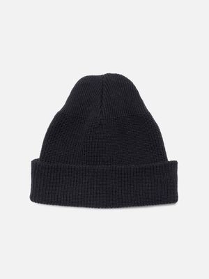 Watch Cap Cotton Beanie Faded Black beanie | Nudie Jeans