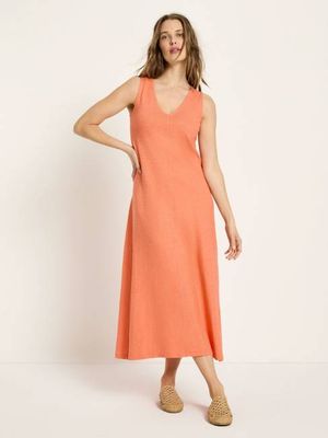 Sleeveless maxi dress (GOTS)