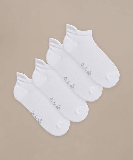 Everyday Active Trainer Socks - 4 Pack