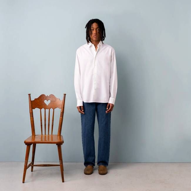 POPLIN SHIRT LONGSLEEVE