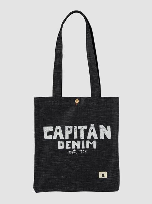 CAPTAIN WHITE COWBOY TOTE BAG