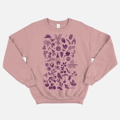 Flora Doodle Sweatshirt (Unisex)