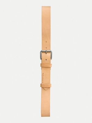 Pedersson Leather Belt Natural vegetable-tanned | Nudie Jeans