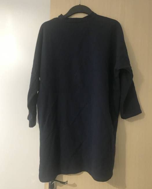 Sarasi Organic Cotton Dress In Navy XS Preloved