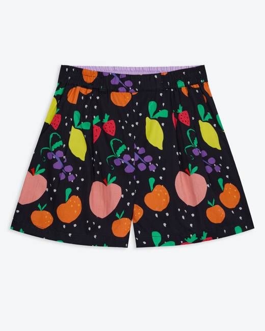 Miss Pompom Fruit Holiday Shorts