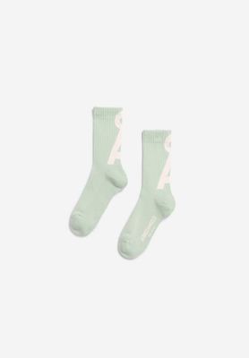 SAAMUS SHORT SOCKS | foam-oatmilk