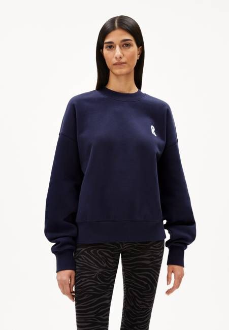 ICONIC Å ALIZAA SWEAT | tinted navy