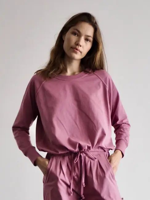 luna cosy top / fig — Noctu