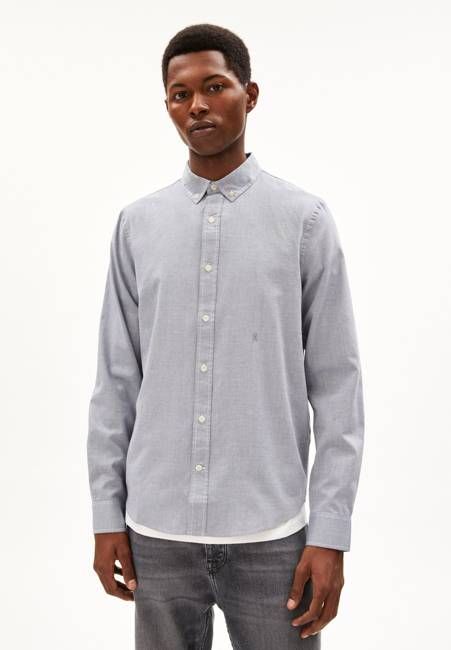 QUAASA LONGSLEEVE SHIRT | faded indigo