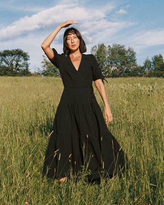 The Augusta Dress | Eclipse Gauze