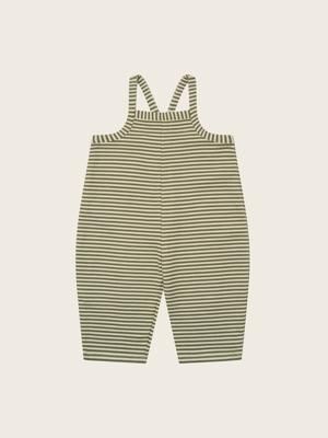 Fern Stripes Dungarees