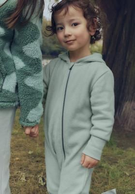 Soft fleece overall regular made of pure organic cotton