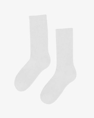 Organic Active Sock - Optical White