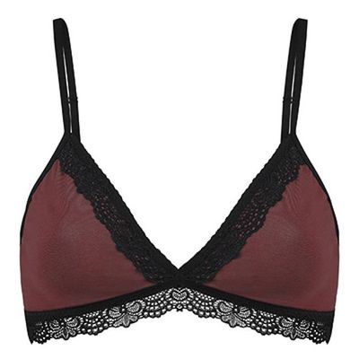 Bio BH, Spitze aubergine - kaufen