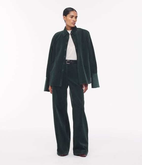 Patch Pocket Corduroy Pant | Pine