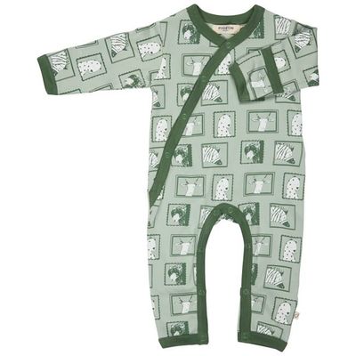 Kimono Romper - Portraits On Green