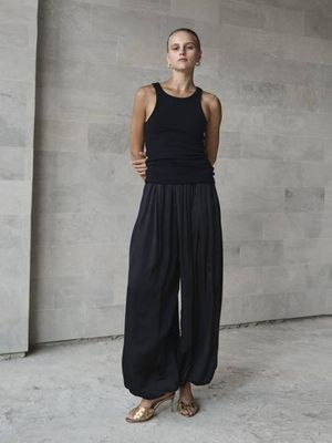 Mulberry Silk Balloon Pant