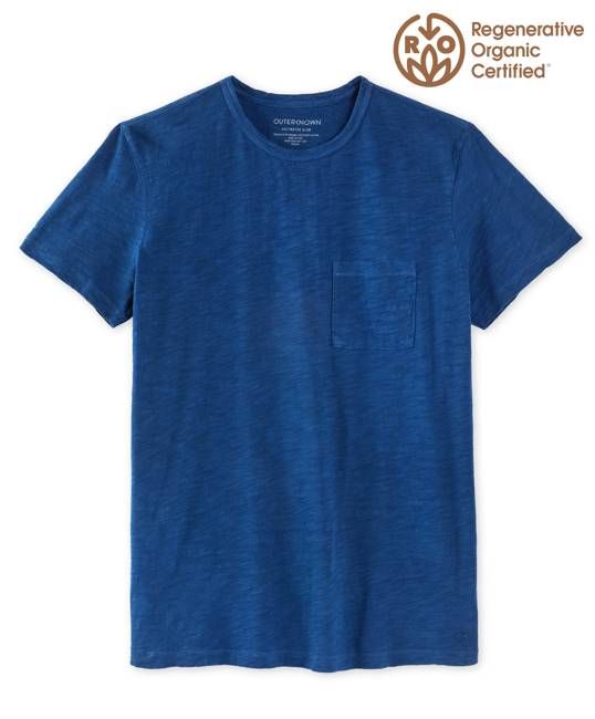 Botanical Saltwater Slub Pocket Tee - Outerworn