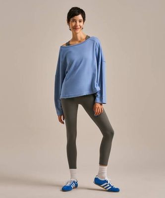 After Class Scoop Neck Sweat Top