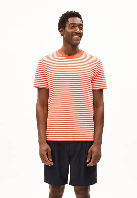 MAARKOS STRIPES | sunset orange-light oatmilk