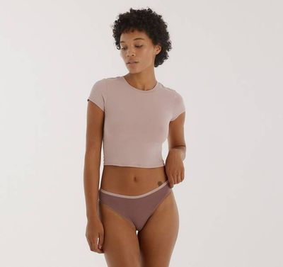 Core Slips mit hohem Beinausschnitt, 6er-Pack