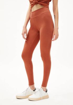 FARIBAA LEGGINGS | brick