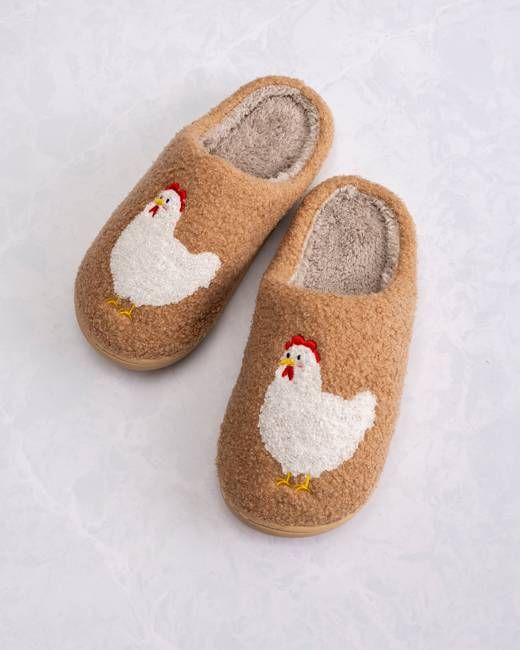 Brown Chicken - Slipper - American Farm Company
