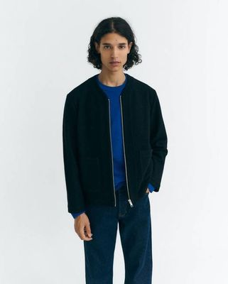 Relaxed fine wool Greg jacket