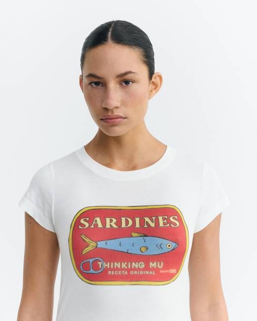 Mirna sardines slim t-shirt