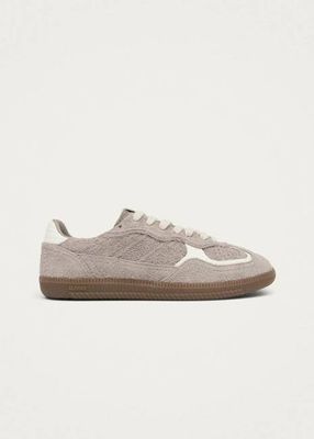 Tb.490 Suede Fuzzy Taupe Leather Sneakers