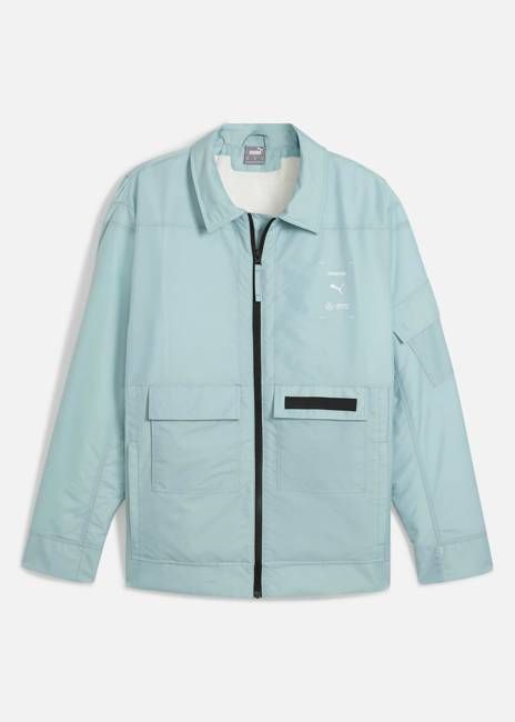 Mercedes-AMG F1 x PUMA x RÆBURN Coach Jacket Ice Flow