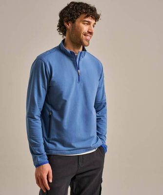 Shilstone Quarter Zip Lightweight Sweatshirt
