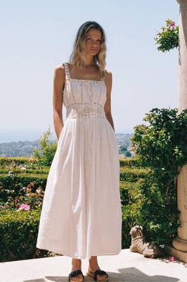 The Larissa Dress | Pearl