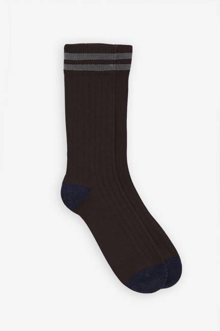 DARK BROWN MOUNTAIN SOCKS