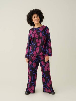 Mysterious Blooms Jacquard Shirt, adults