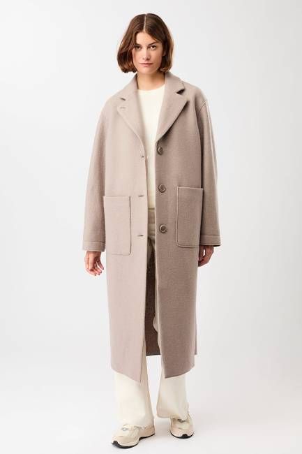 Coat Carran II  (Taupe)