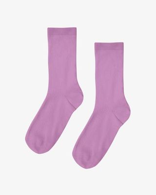 Women Classic Organic Sock - Cherry Blossom