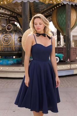 Bardot Linen Dress