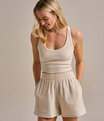 100% Organic Cotton Gauze Shorts